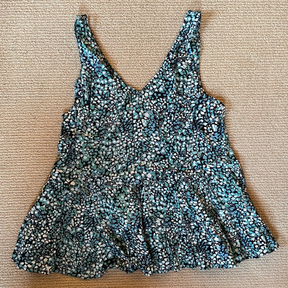 Loft peplum top